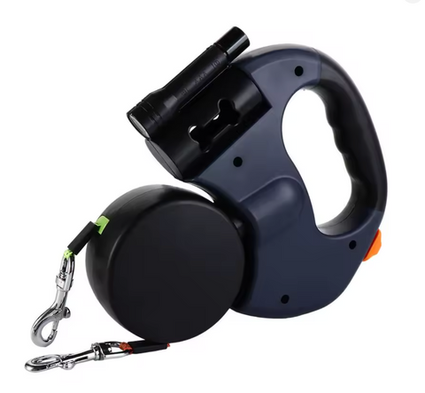 Dual Anti-Tangle Retractable Dog Leash