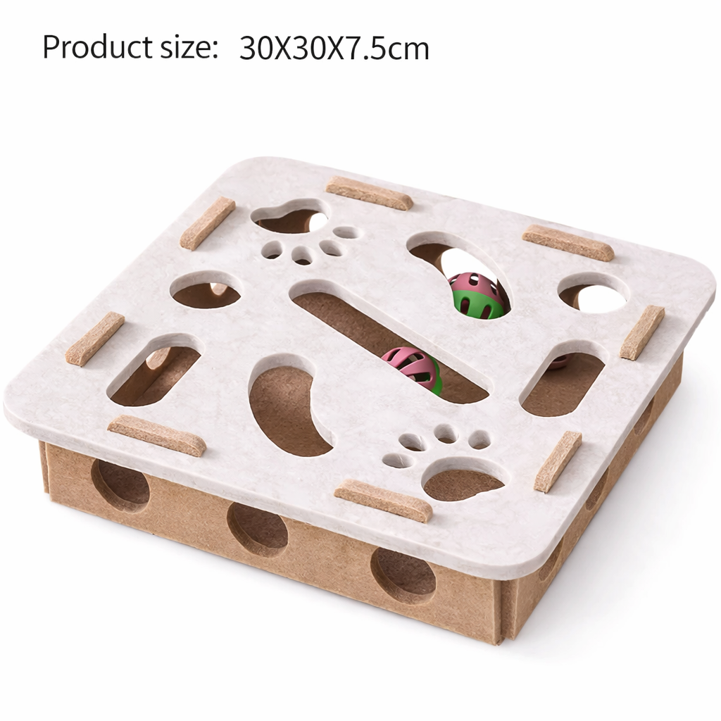 Mental Stimulation Puzzle Toy for Indoor Cats 🧠