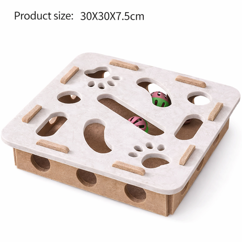 Mental Stimulation Puzzle Toy for Indoor Cats 🧠