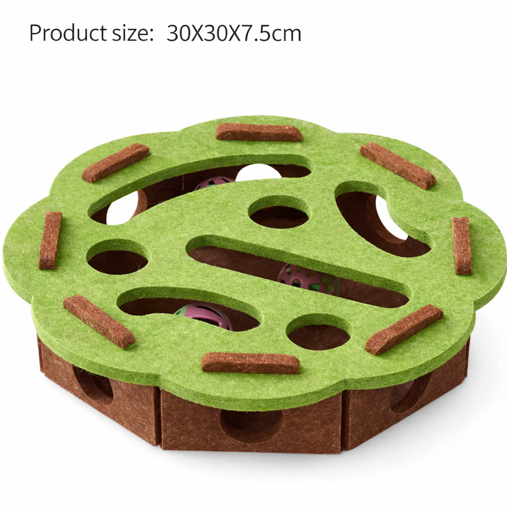 Mental Stimulation Puzzle Toy for Indoor Cats 🧠