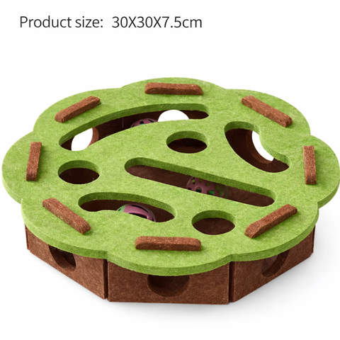 Mental Stimulation Puzzle Toy for Indoor Cats 🧠