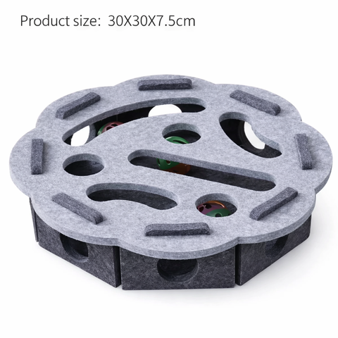 Mental Stimulation Puzzle Toy for Indoor Cats 🧠