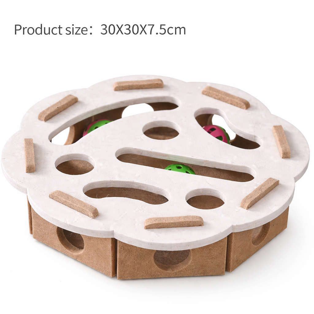 Mental Stimulation Puzzle Toy for Indoor Cats 🧠