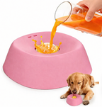Dog Lick Slow Feeder Bowl – Anti-Slip, 180 ml